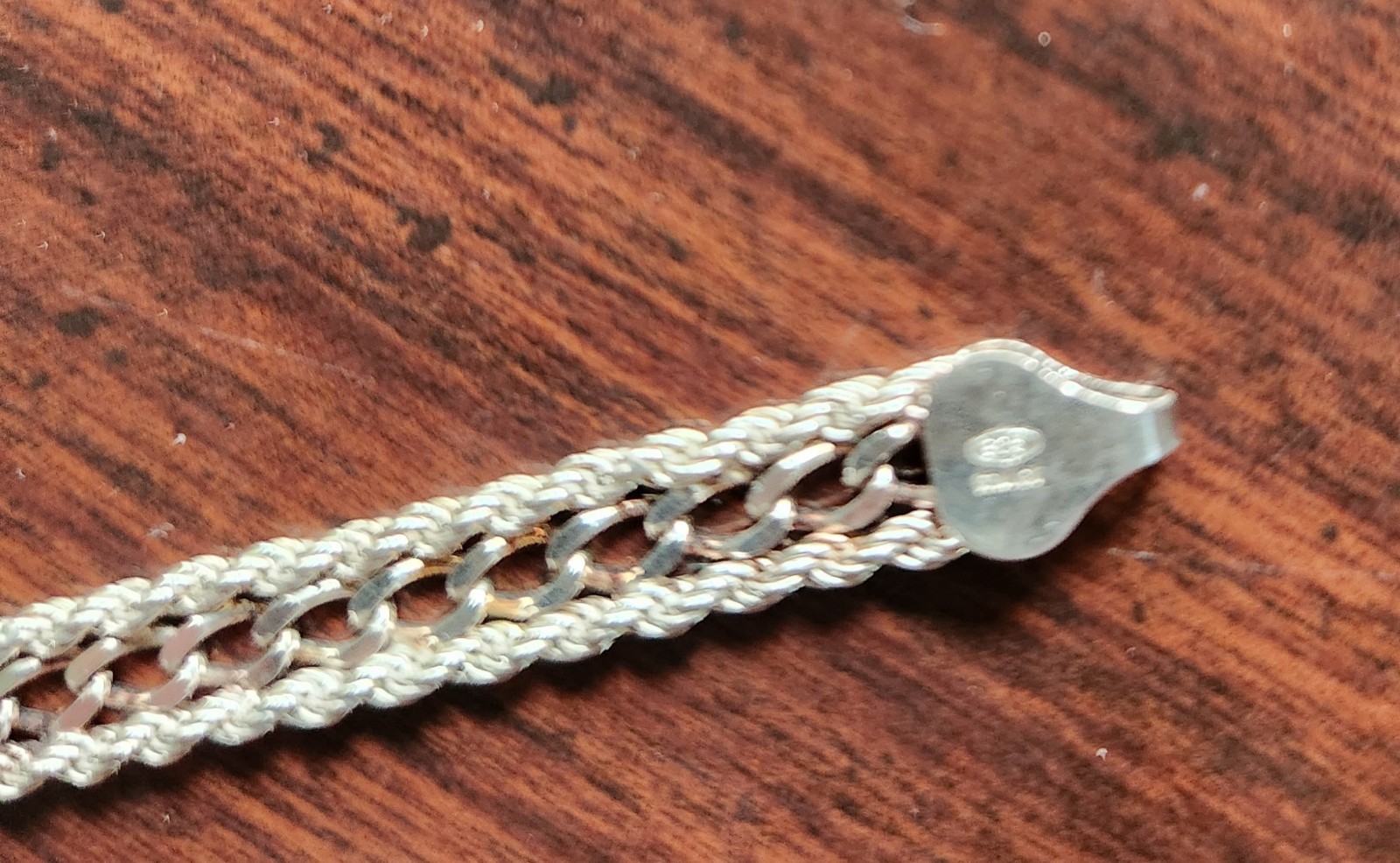 Milor 925 Sterling Silver Bracelet Italy 7 grams 7 1/2 Inches