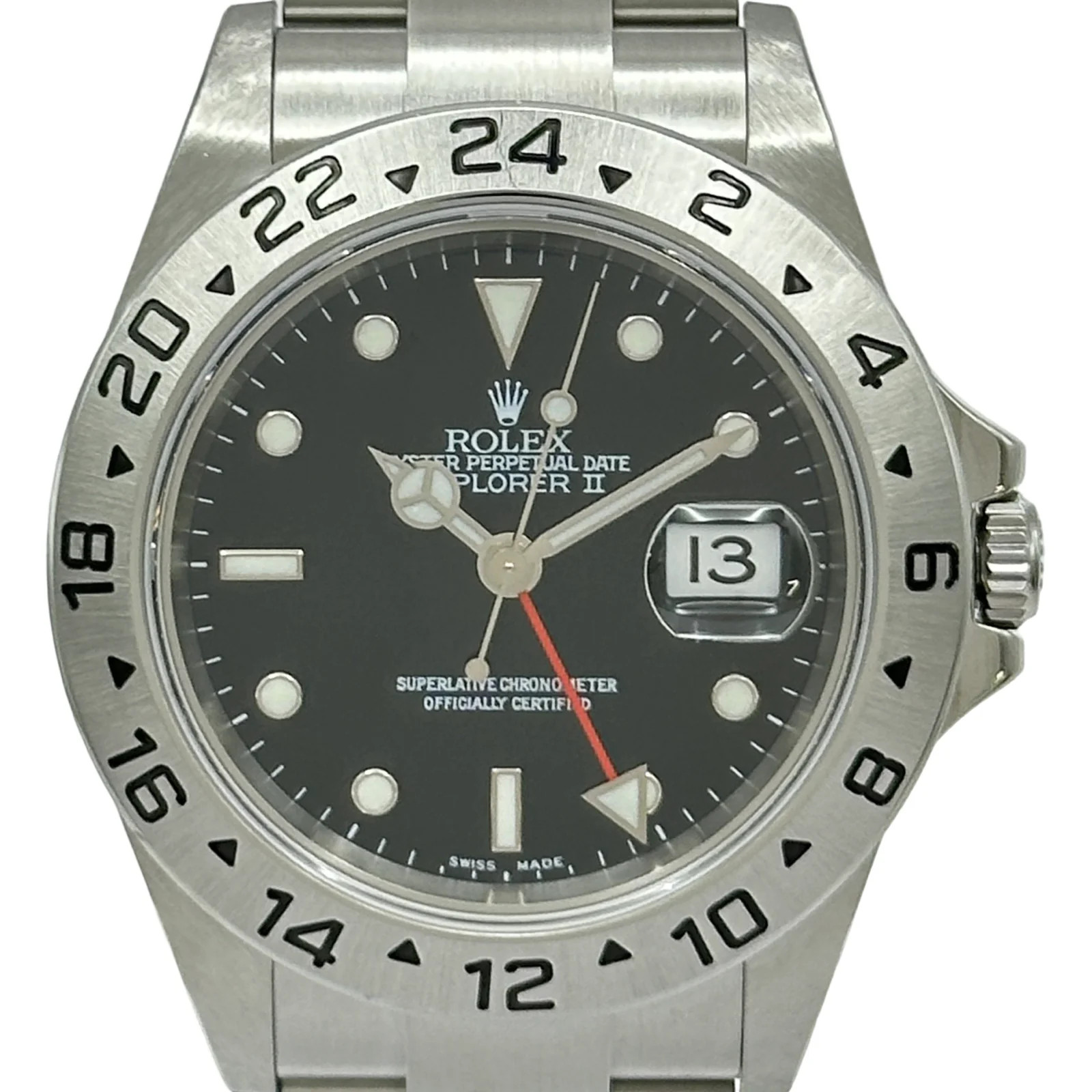 ROLEX 2 16570 40mm Stainless Steel Black Dial Automatic Watch OKW2572
