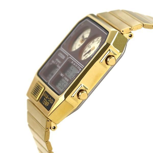 CITIZEN COLLECTION ANA-DIGI TEMP JG2103-72X Analog Digital Men Watch Gold Brown