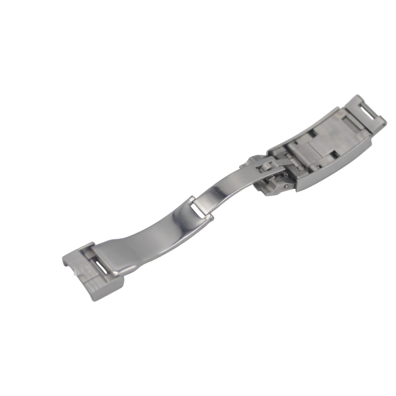 Glide Lock Safety Flip Sea-Dweller Deepsea Brush Steel Watch Clasp For Rolex