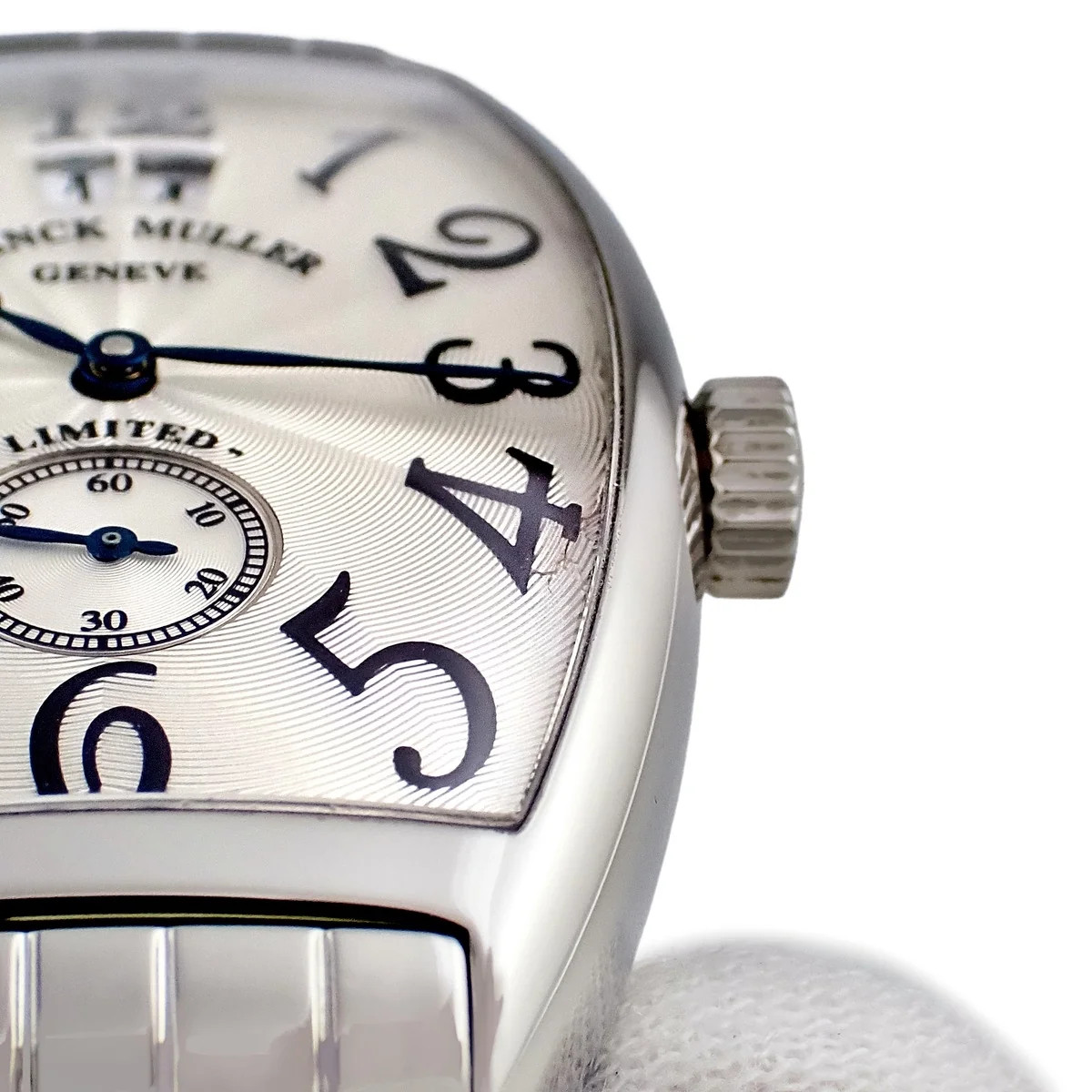 Franck Muller Tonneau Curvex Limited 2000 2851S6 Stainless Steel 30mm #HDW354