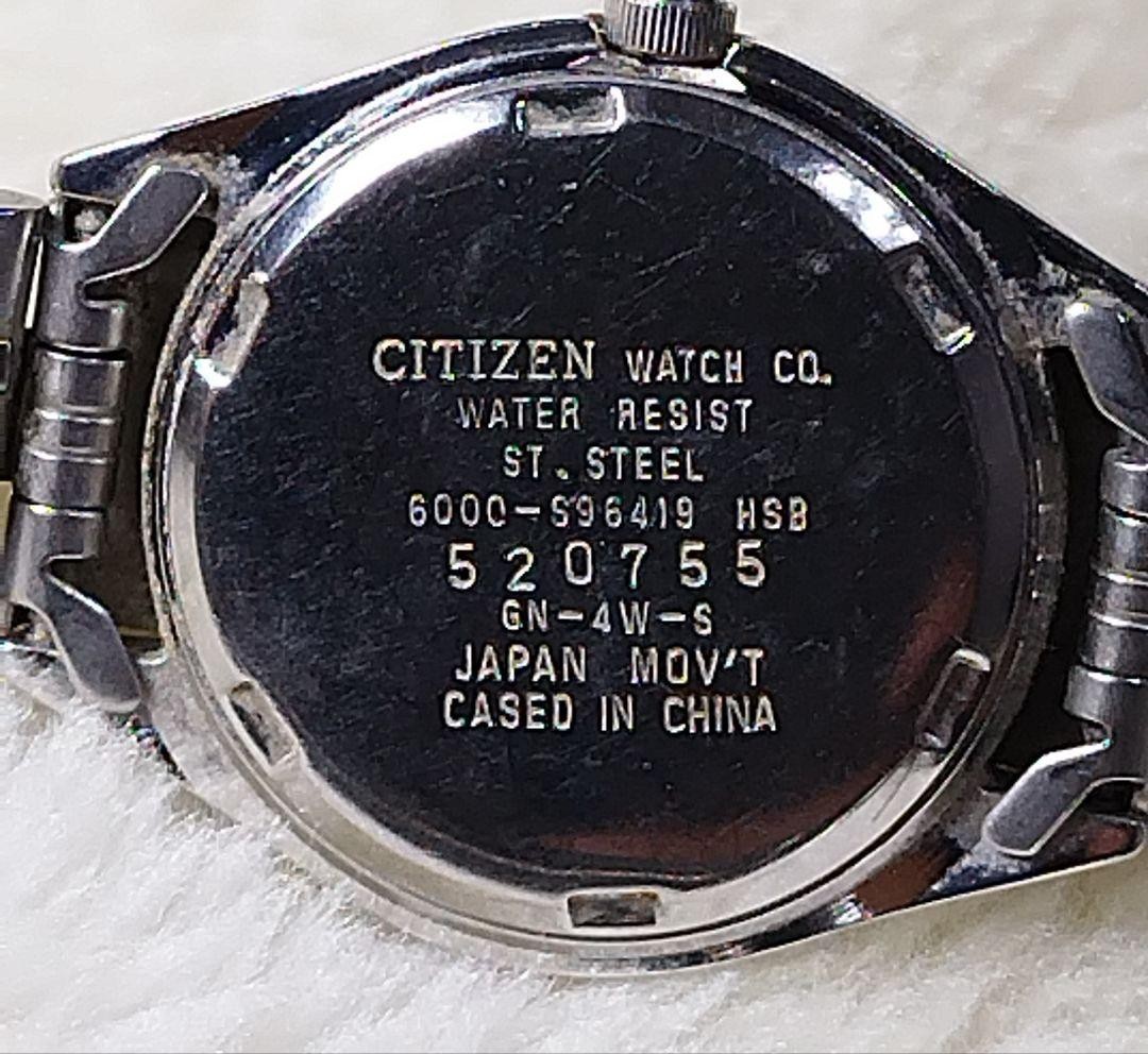 CITIZEN Women’s Watch, Silver, Day-Date, 6000-S96419