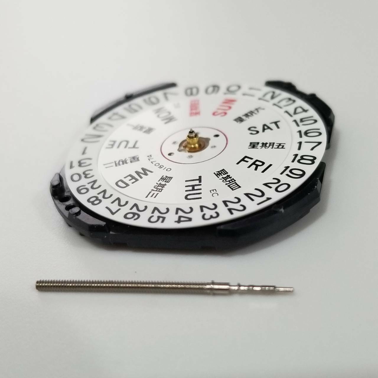 Three-pin Double Calendar Watch Movement Quartz Movement for VX43E Watch
