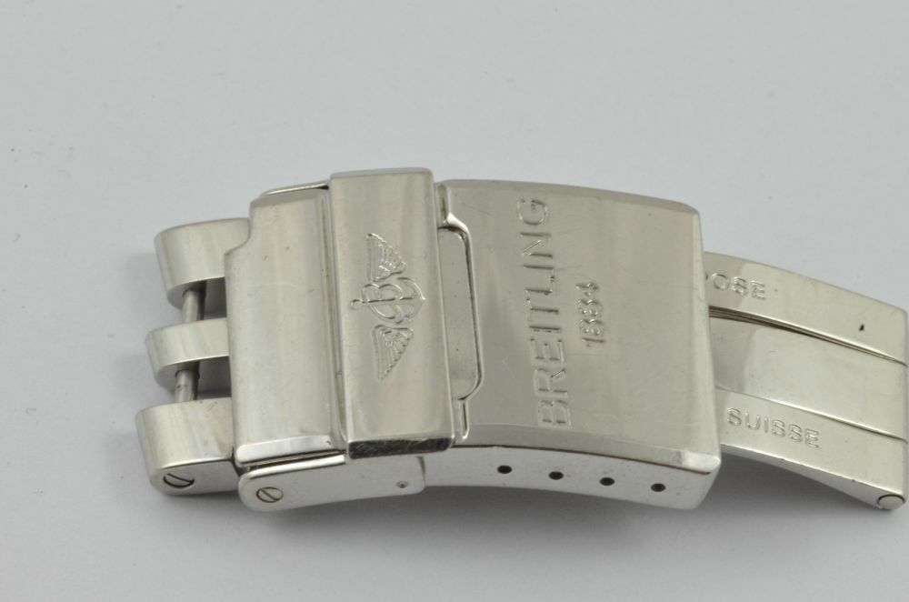 Breitling Pilot Armband Faltschließe 20Mm Deployment Clasp 357A Chronomat Evolu