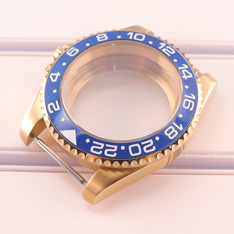 40mm Stainless Watch Case Sapphire Bezel Insert For Seiko NH34 NH35 NH36 ETA2824