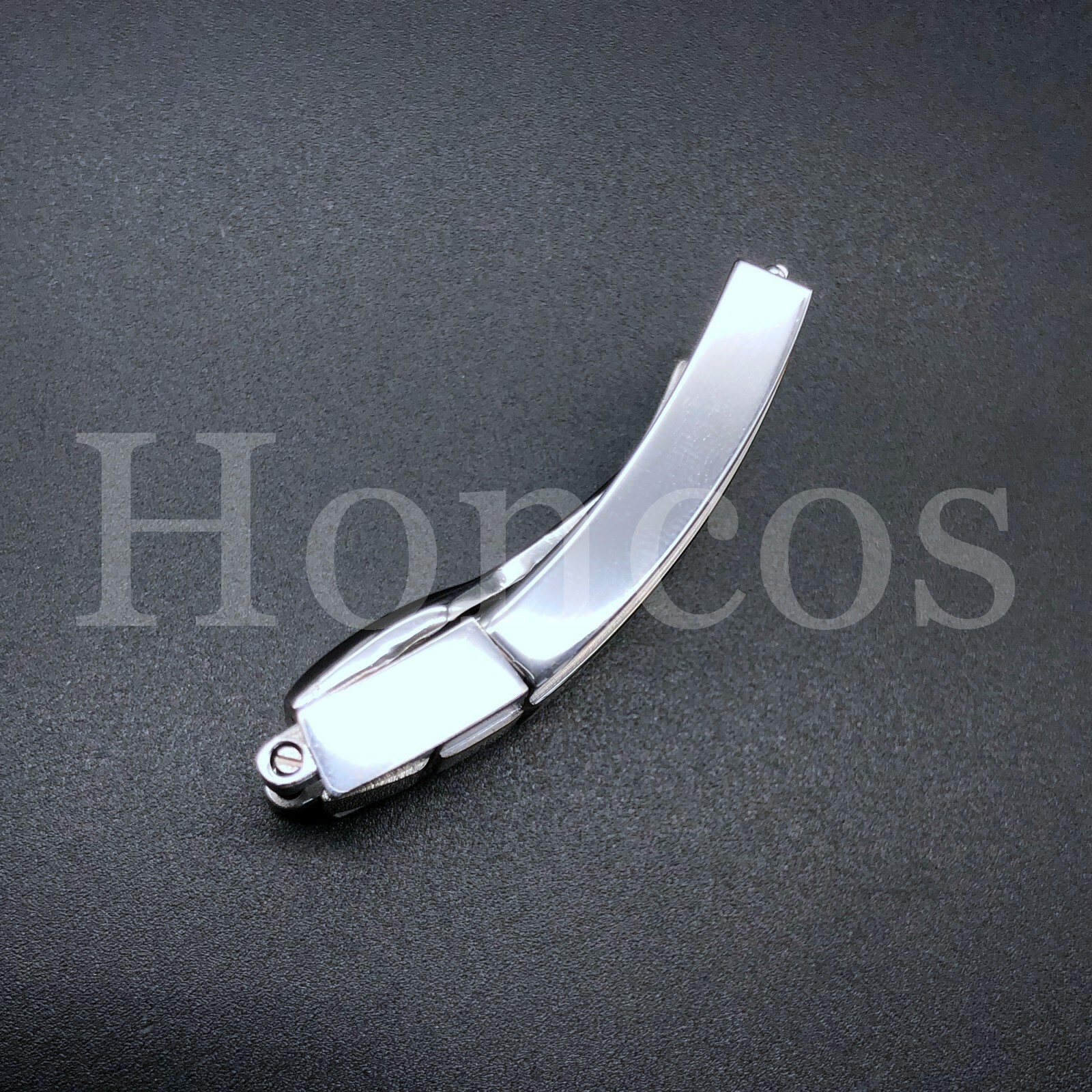 FLIP LOCK CLASP BUCKLE FITS FOR ROLEX SUB OYSTER WATCH BAND SHINY/CENTER