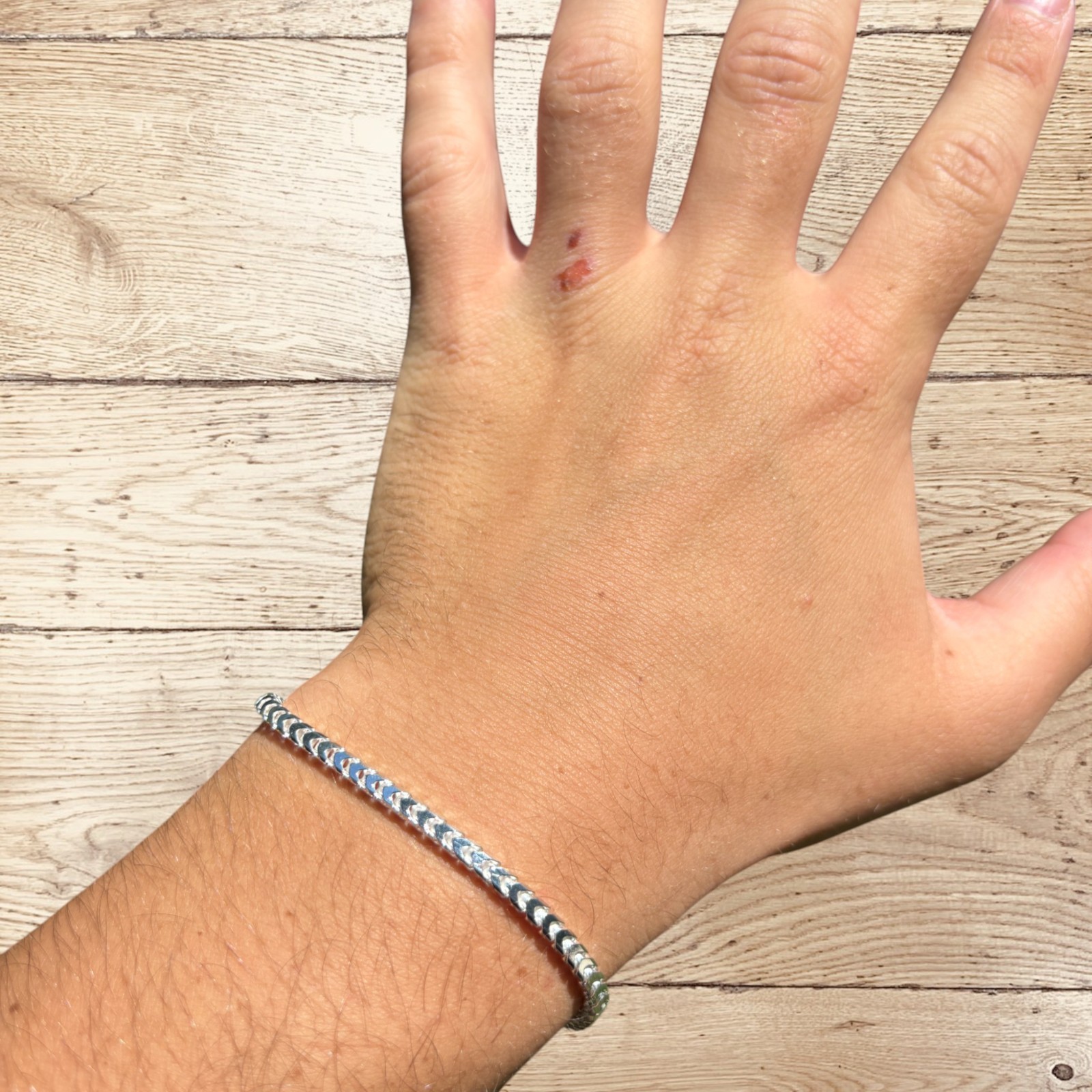 3mm Franco Link Bracelet – Real Solid 925 Sterling Silver Or 14k Gold Vermeil