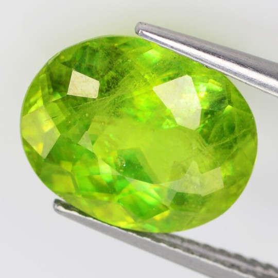 6.46 Ct & 12.37×10.40×6.88 mm_ GIT CERTIFIED NATURAL SPHENE TITANITE GEMSTONE’S