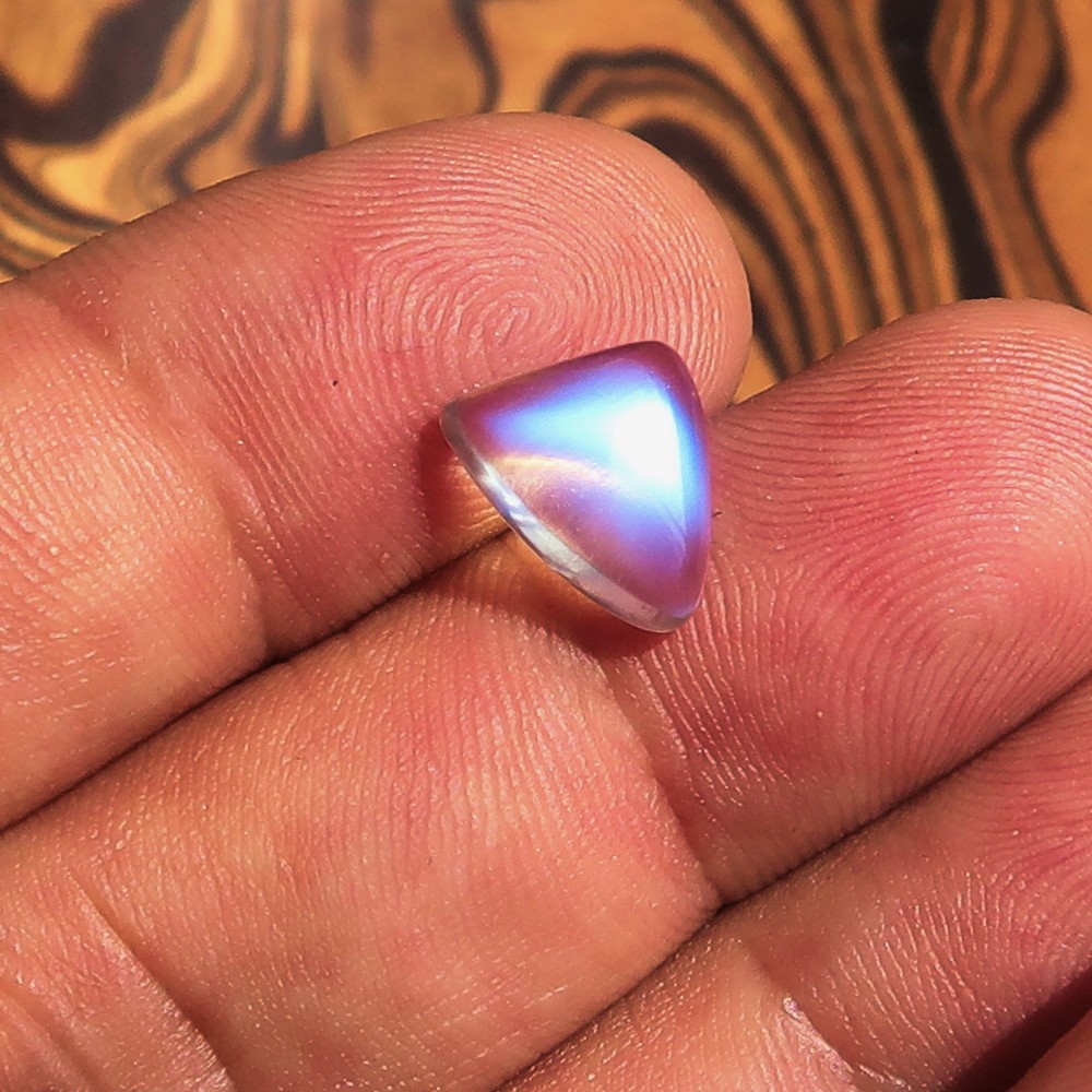 Loose Moonstone, Unique Designer Cabochon, 3.5 CT – 11.6 mm x 8.8 mm x 5.2 mm