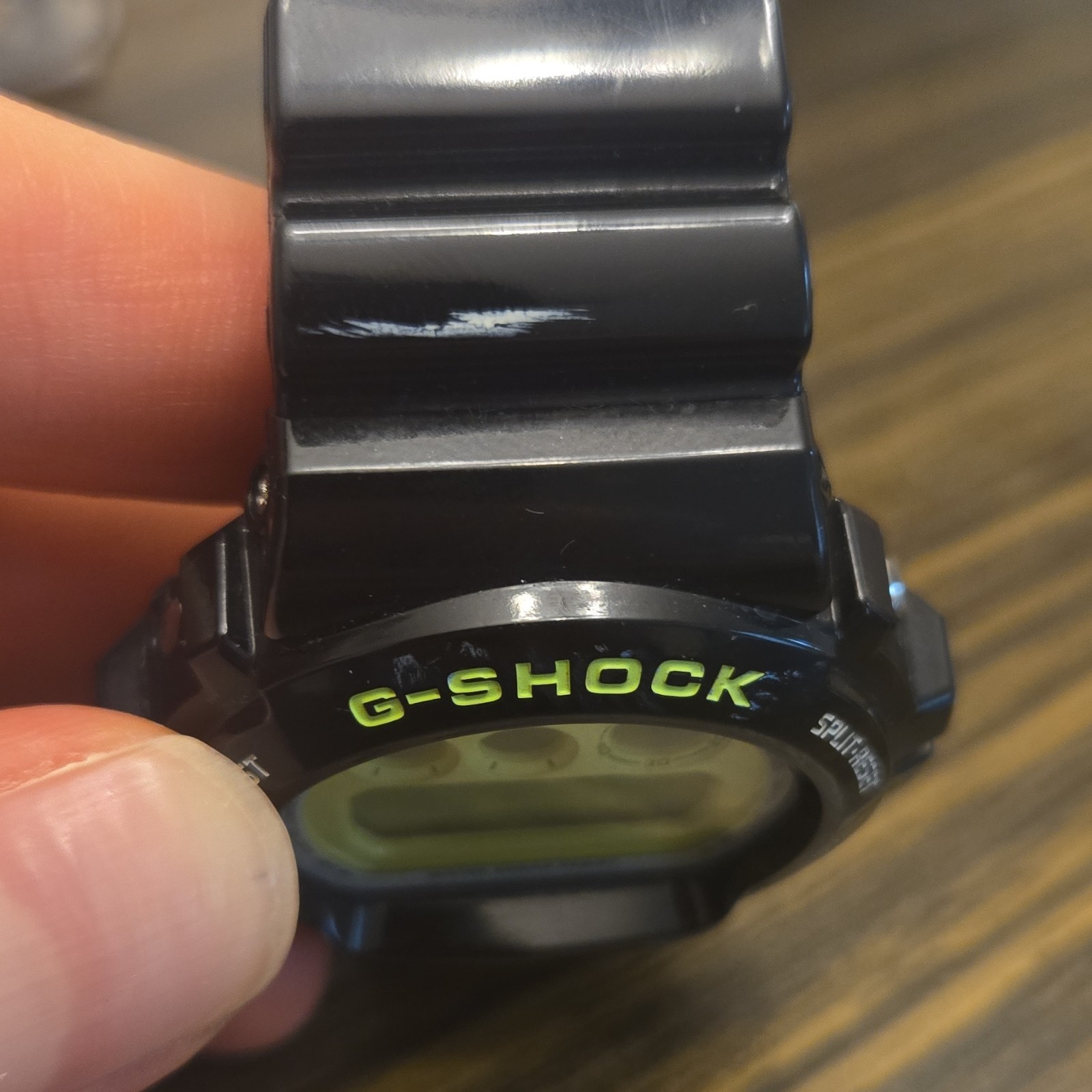 Casio G-SHOCK DW-6900CS Digital Shock Resistant 20BAR Black Lime Green