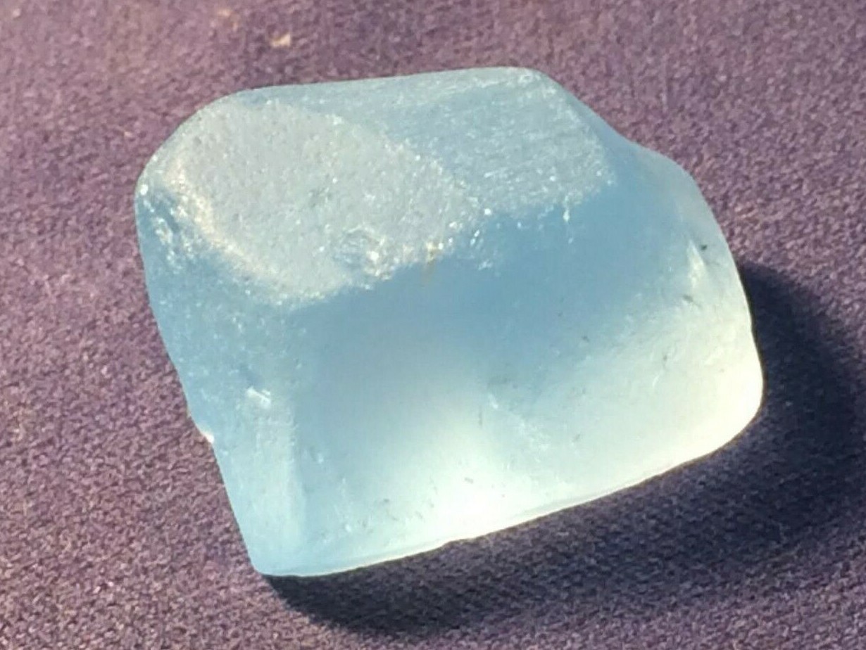 Topaz Swiss Blue Faceting Rough Supper Clean Very Bright Stones From 30 – 60 ct