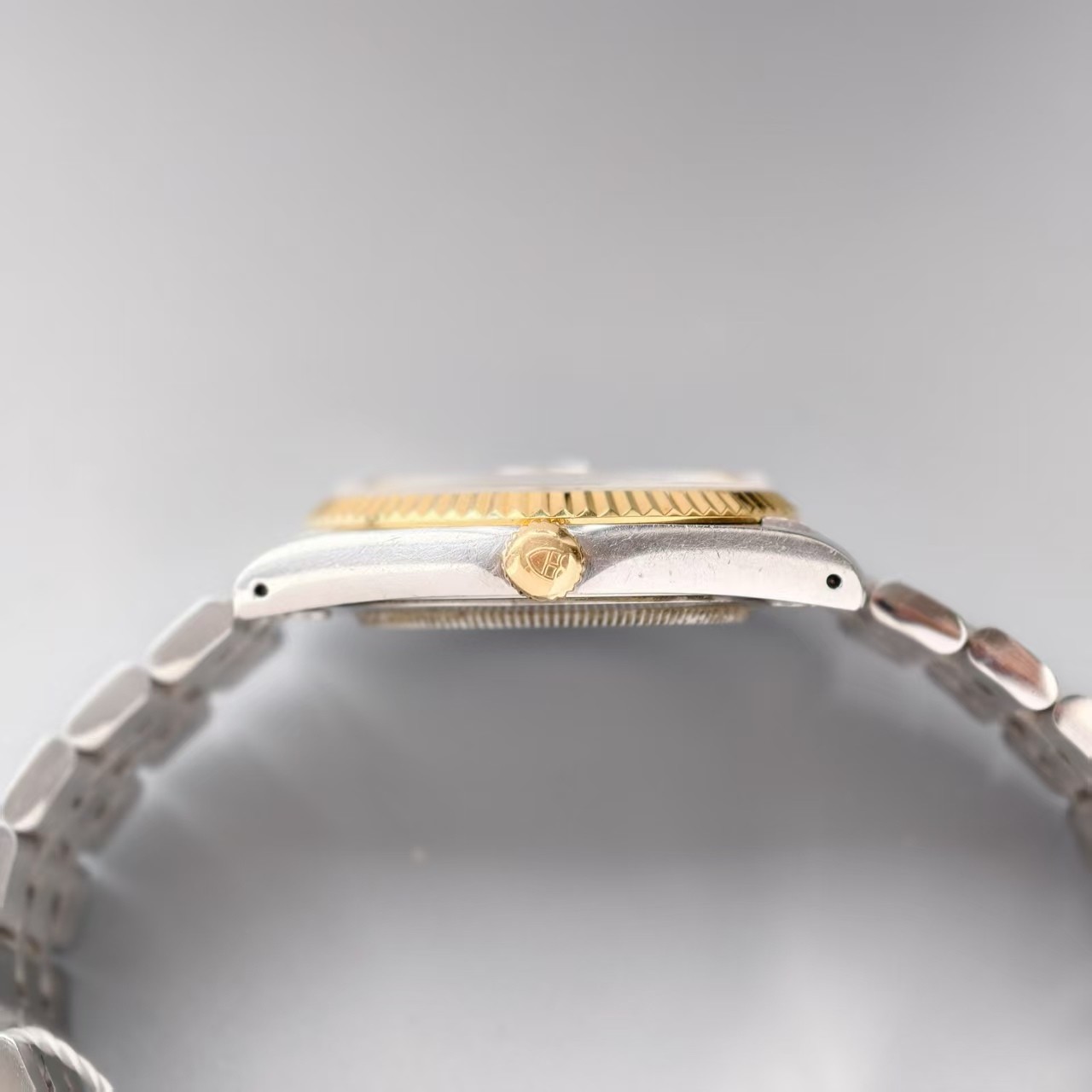 Tudor Gilding Dial Prince Date 74033 Men’sWatch Automatic 34mm Champagne Pointer