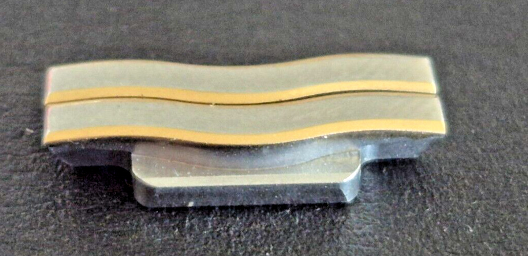 EBEL 19.2mm Extra Expansion Link Fits Early Classic Wave Gold and Steel with pin