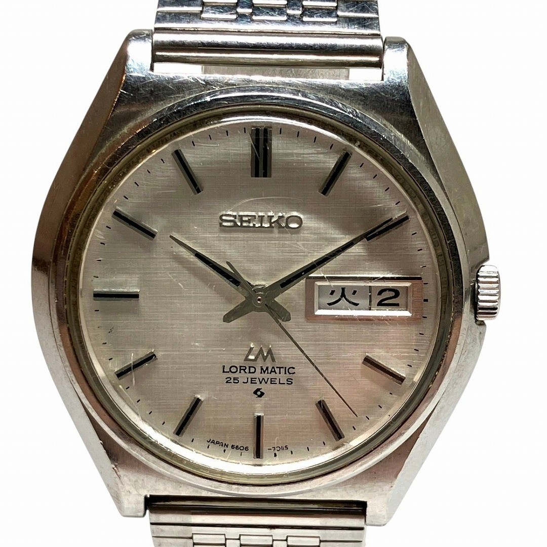 SEIKO Lord Matic 5606 7010 Wristwatch Men’s Used