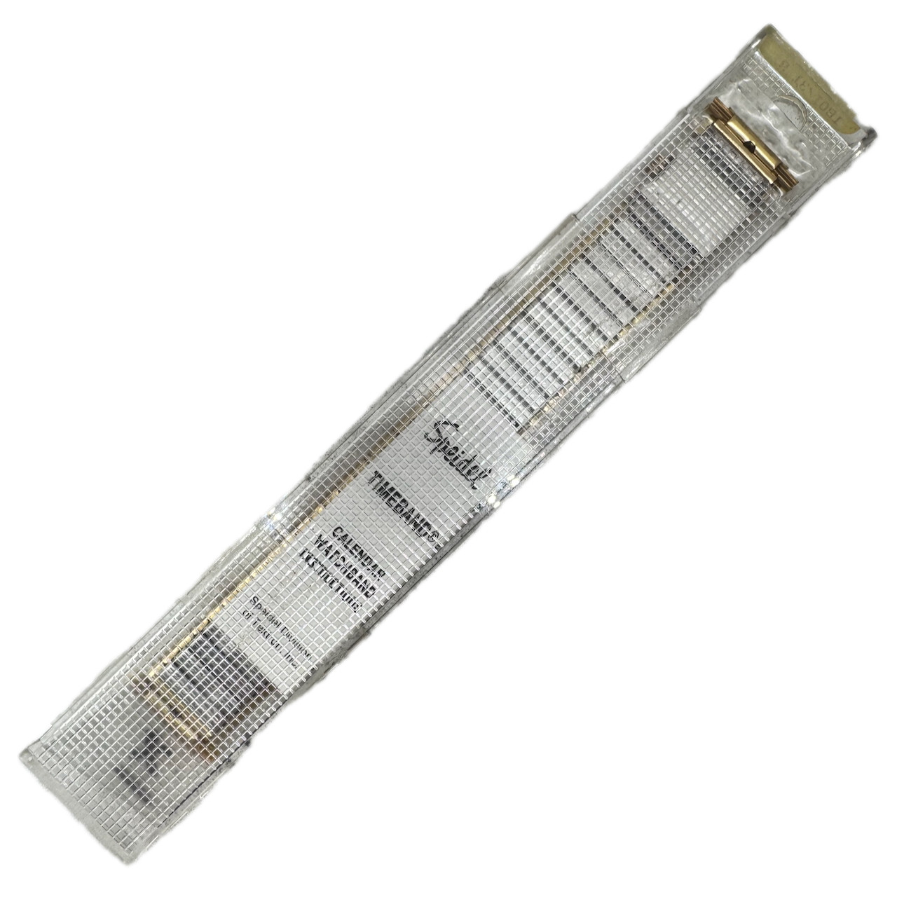 Vintage 22.5mm Speidel Men’s Wristwatch Band Gold FIlled Timeband Calendar NOS