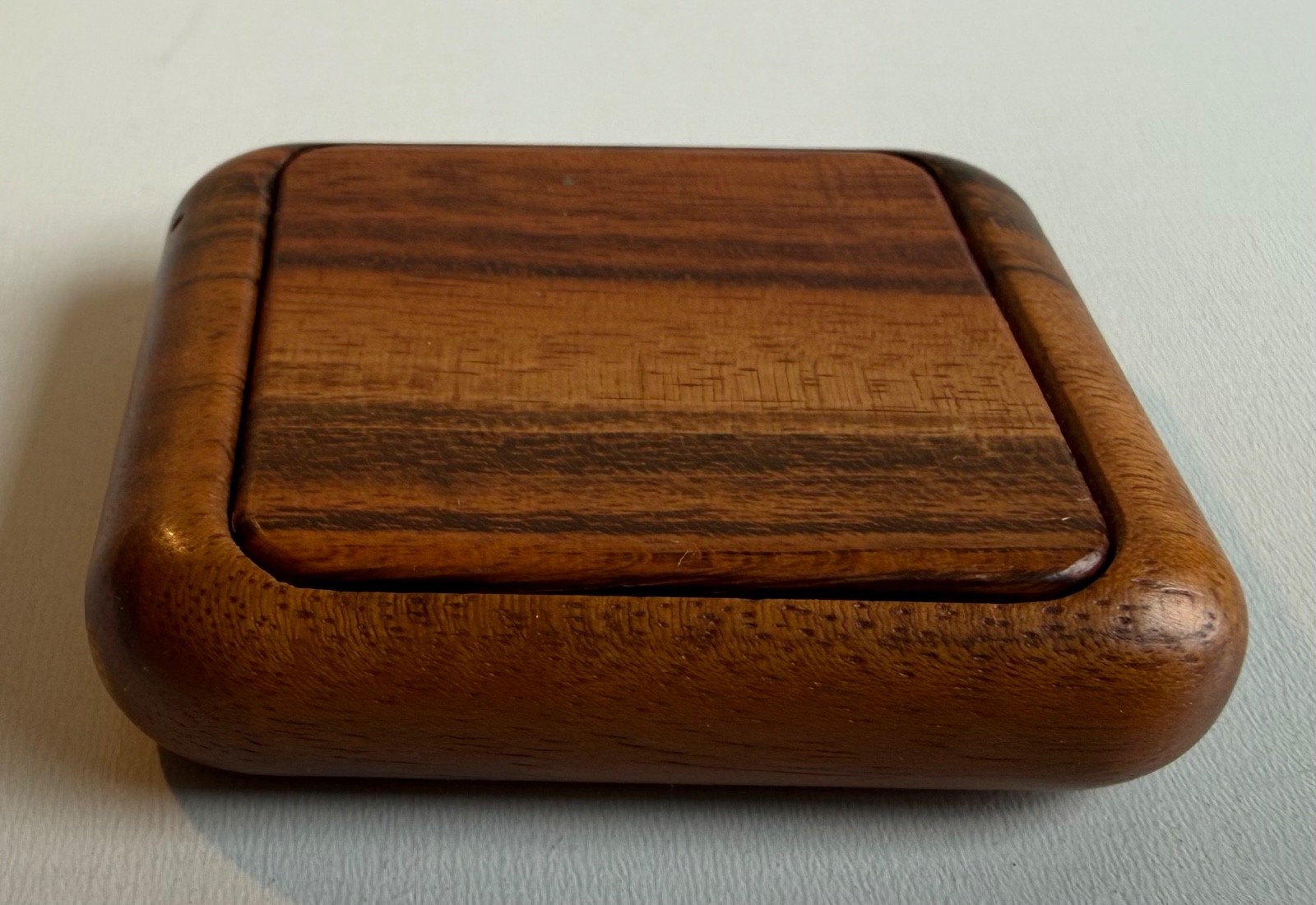 Vintage Pau Ferro Wooden Poptop Pocketwatch by Stephen Long & Kate Christoon