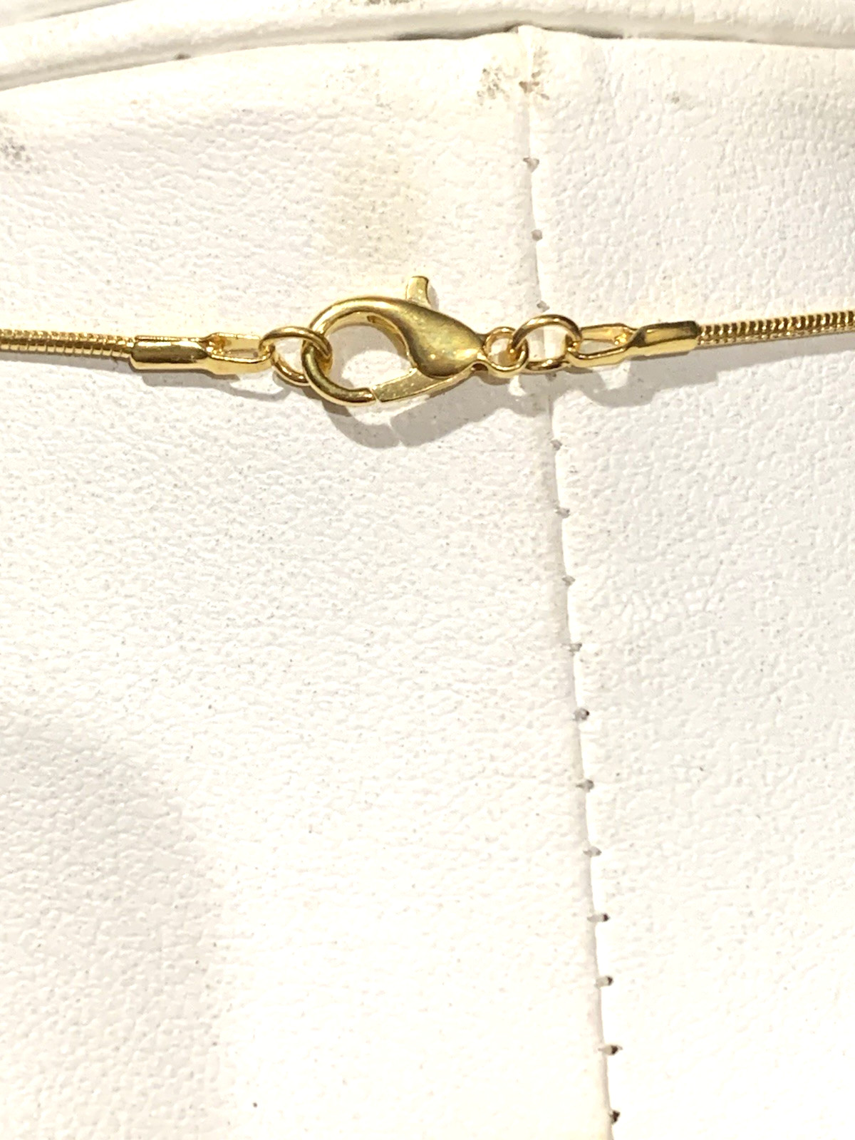 NEW ITEM*XL GERMAN PORC. BLUE STAR SAPPHIRE GOLDEN EGYPTIAN MEDALLION NECKLACE