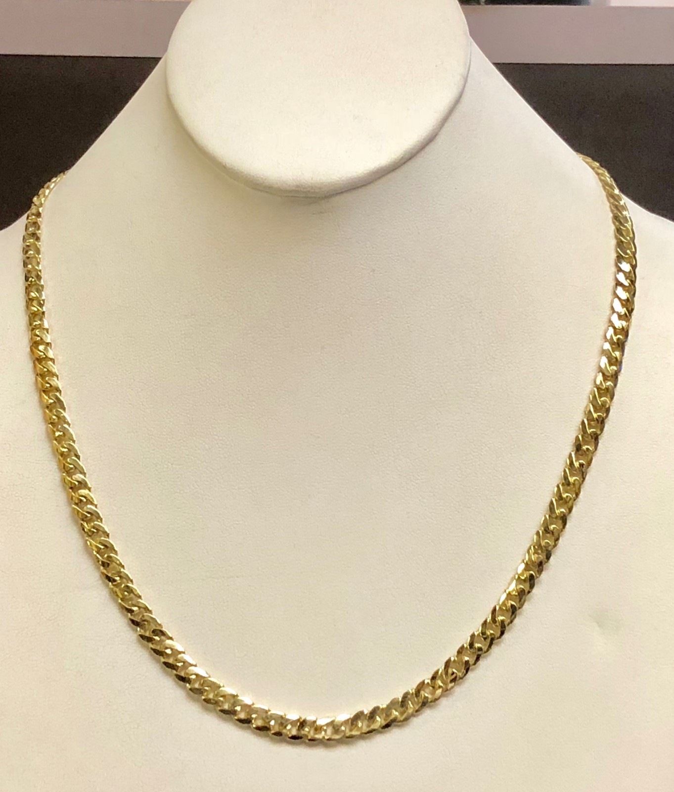 10k Yellow Gold 24″ Solid Miami Cuban Curb Link 6 mm 58 grams Chain/Necklace