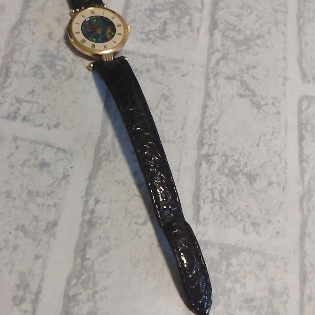 Operational Pierre Cardin Ladies’ Watch Opal Dial Roman Index Vintage Sparkling