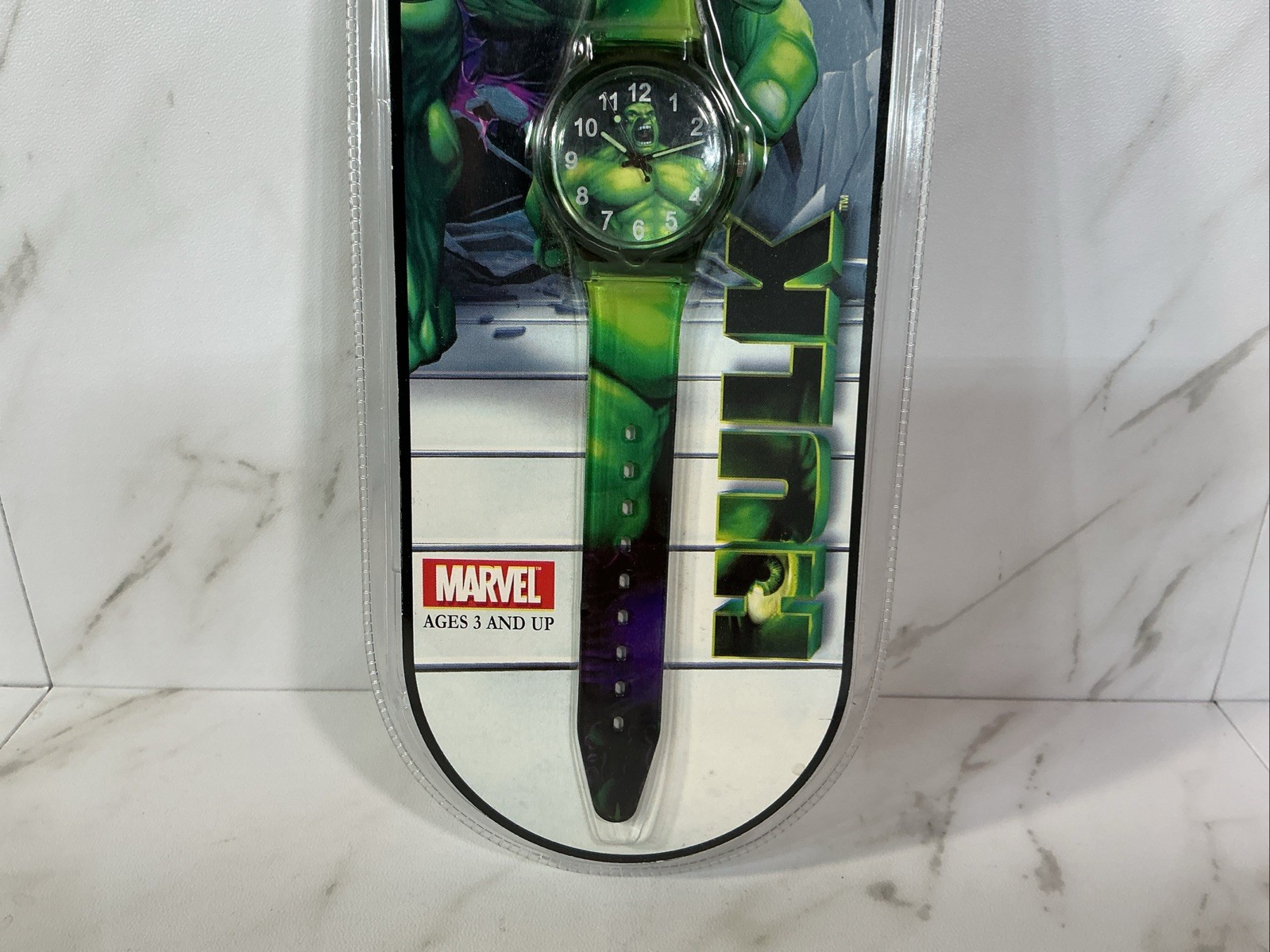 Marvel HULK 2003 Movie Wristwatch ~ NEW~ SEALED~ Splash Proof