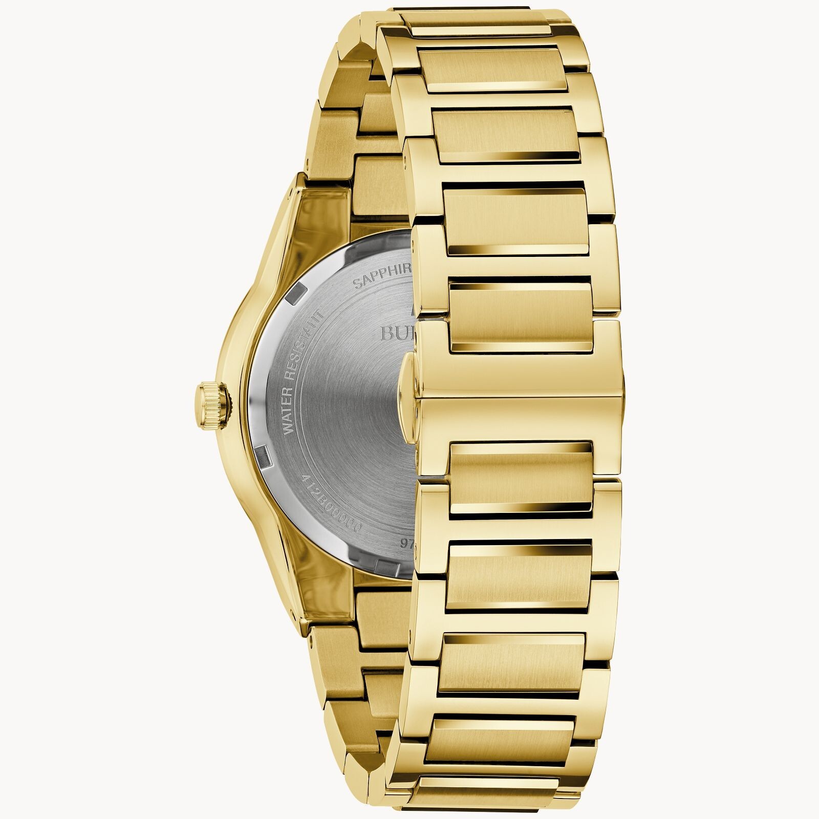 New Black Dial Gold Stainless Steel Bracelet Millennia Men’s 97A183