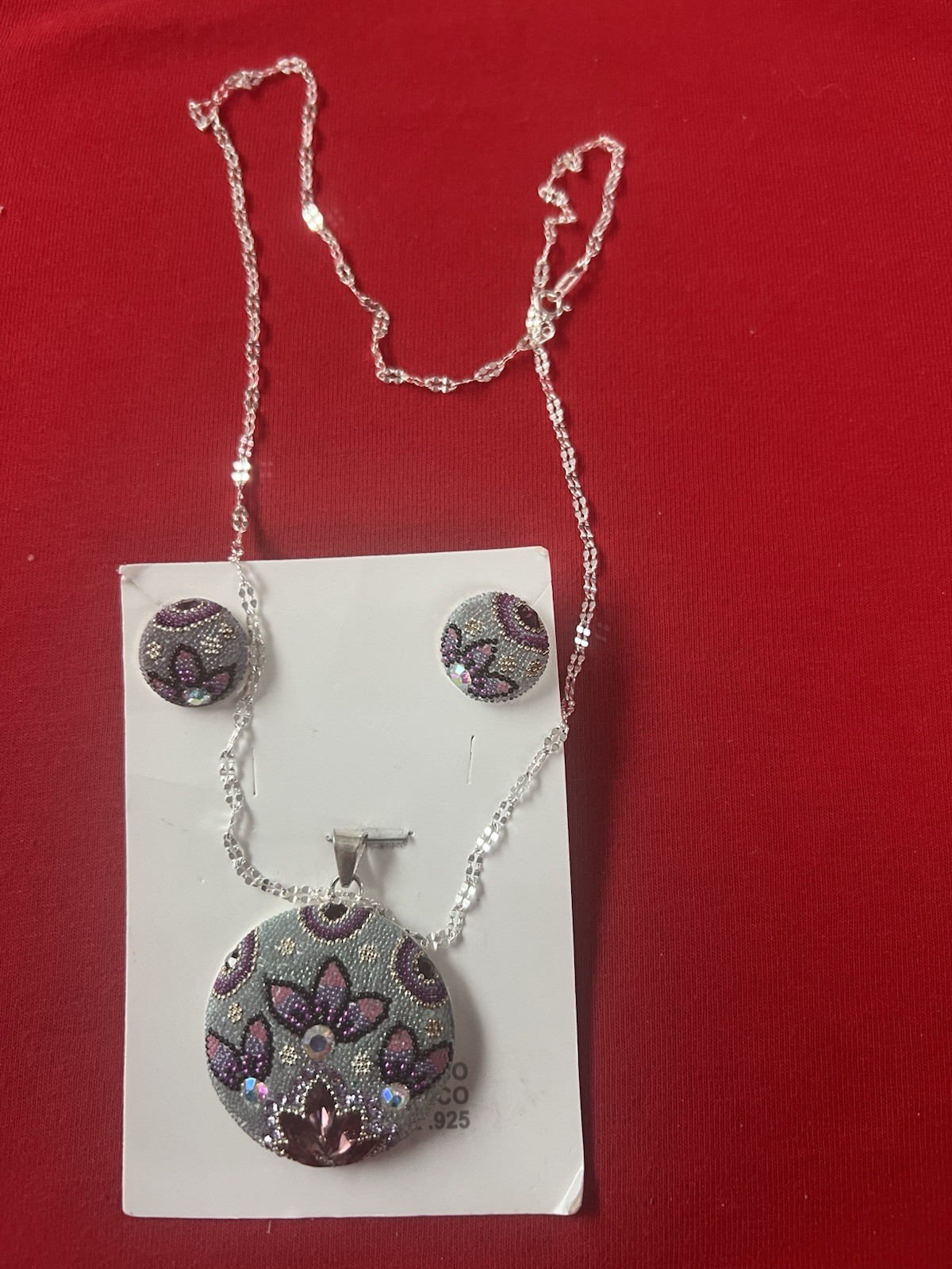 Plata Cadena Y Set