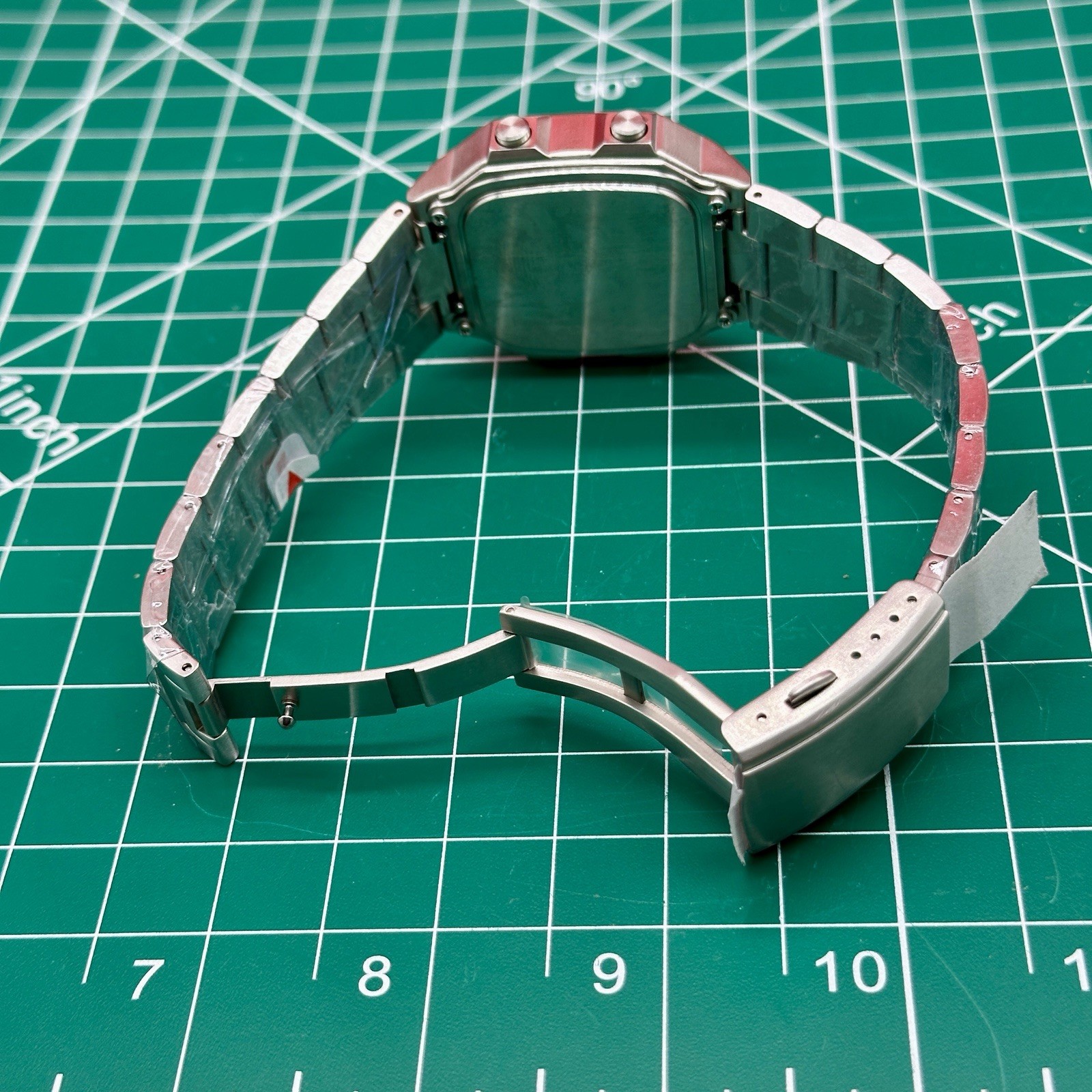 Custom Casio Royale | World Time | Stealth Metal Case Mod | AE1200WH | Sapphire