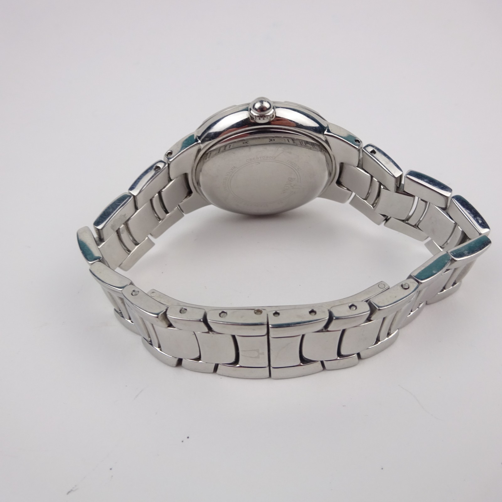 Bulova 96R174 Rosedale Watch Women’s Diamond Mother of Pearl Dial Ladies