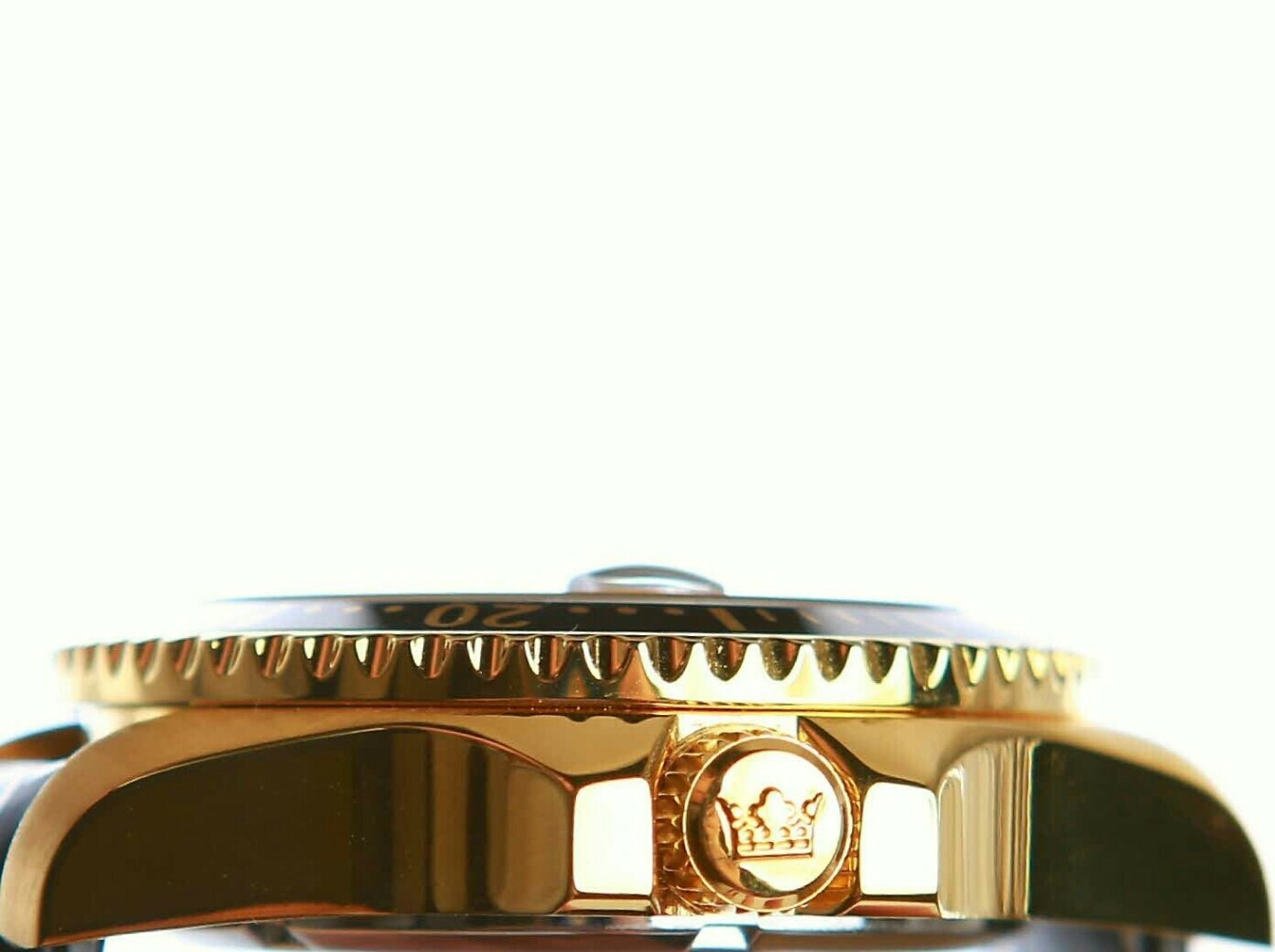 Orologio Oro Automatico Subacqueo lancette luminose pelle Edizione Limitata 100p