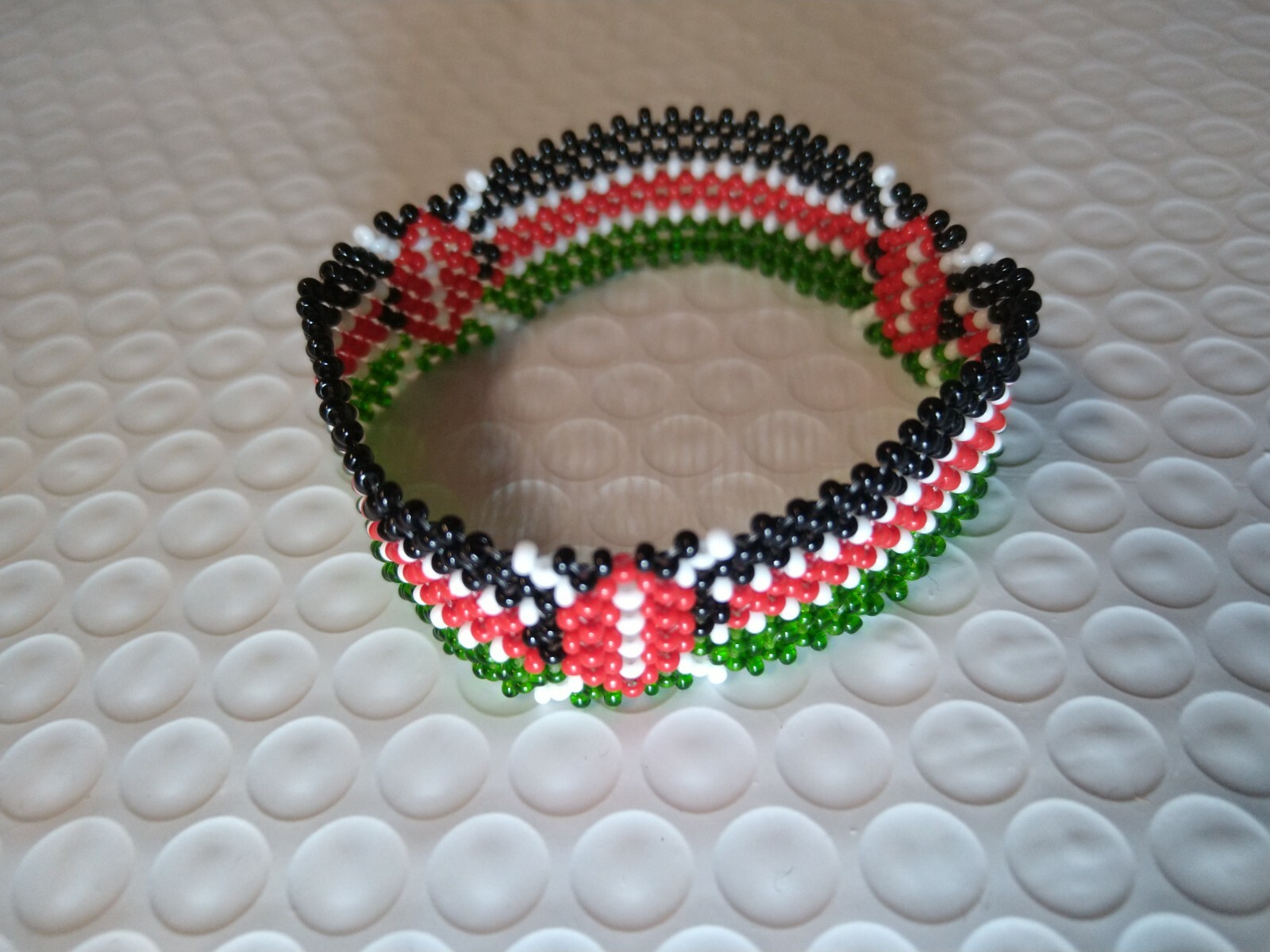 Fine Beaded Flag Bracelets Kenya Uganda Tanzania Newest Designs Free Shipping