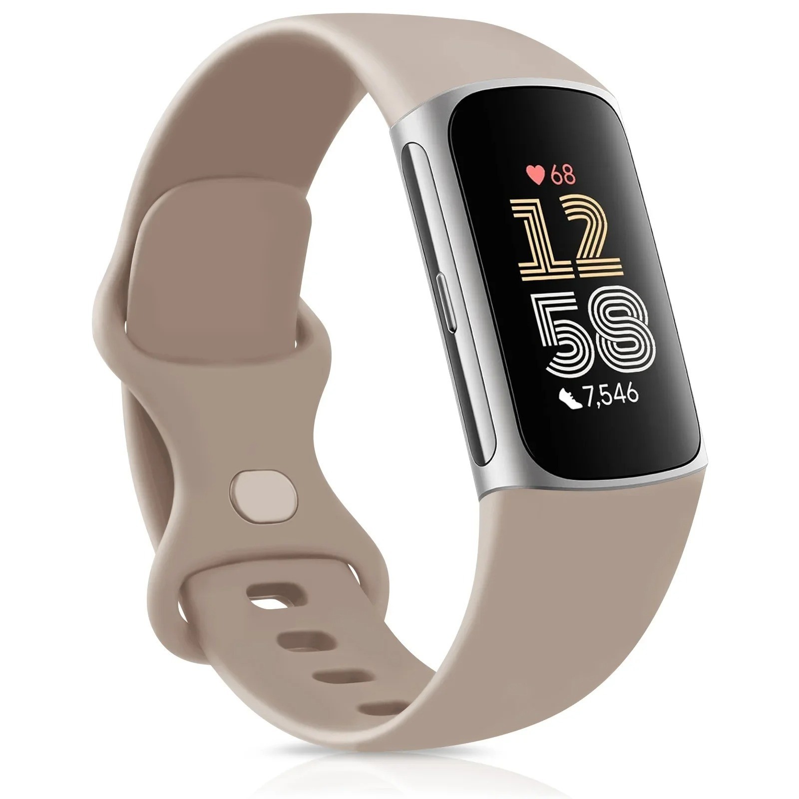 Smartwatch Band for Fitbit Charge 5 6 Strap Adjustable Watchband for Fitbit