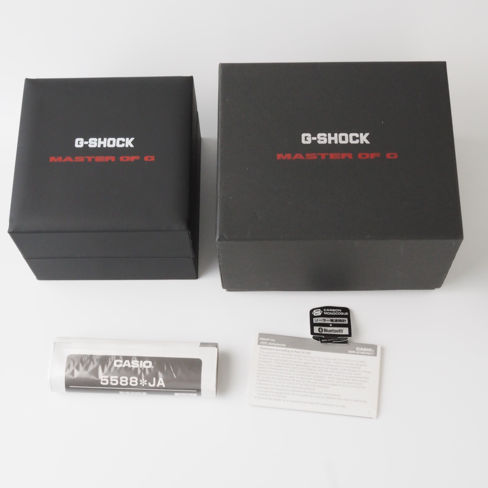 Casio G-Shock GRAVITYMASTER GWR-B1000-1AJF Solar Bluetooth Radio Men’s Used Box
