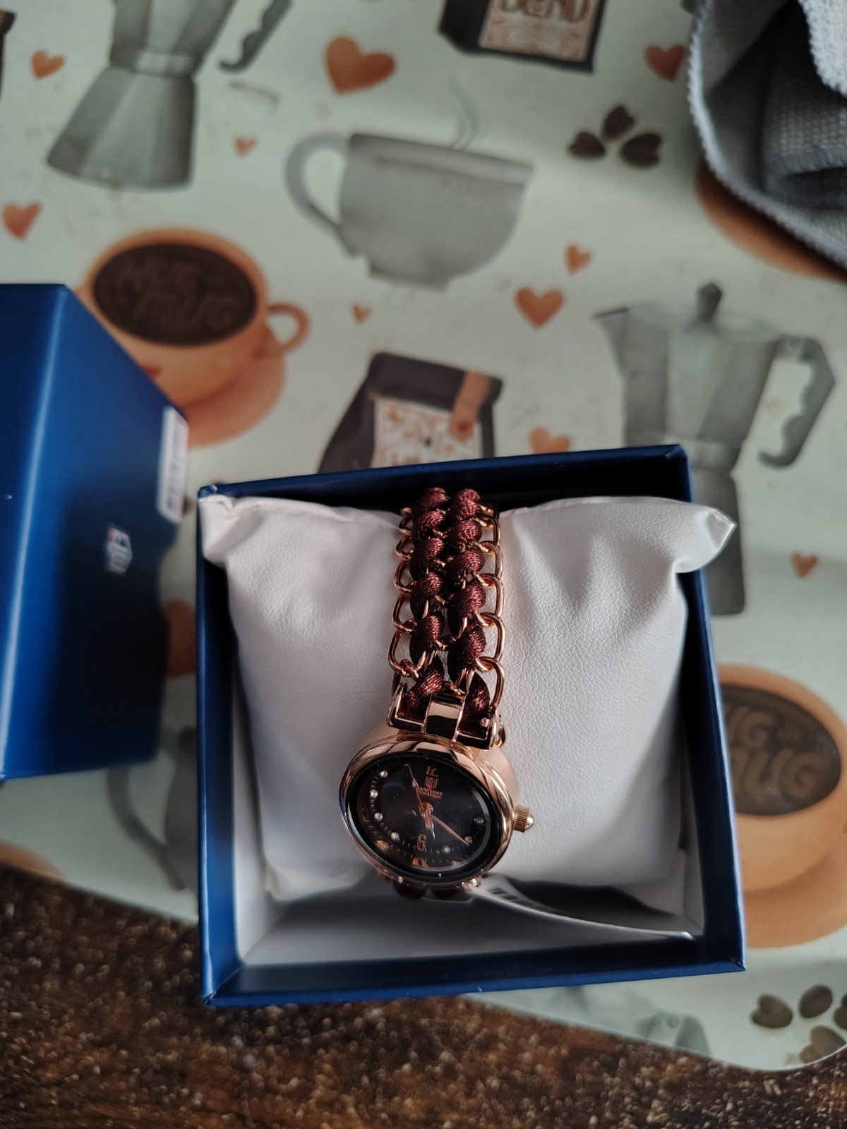 Montres Prestige Women’s Watch – 25mm, Brown/Rose Gold/Black Dial MPW-0298 New!!