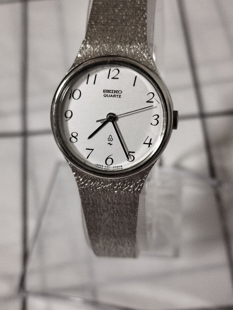 SEIKO PDP4301-0010 Quartz Watch 1978 23mm 17cm