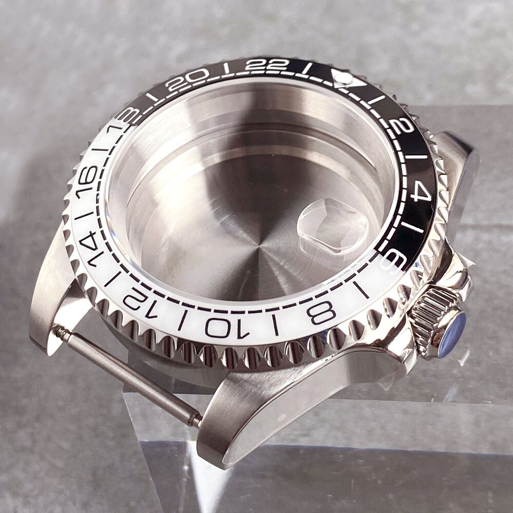 20ATM 40mm Diver Style Bezel Sapphire Glass Watch Case Fit NH34 NH35 NH36 NH38