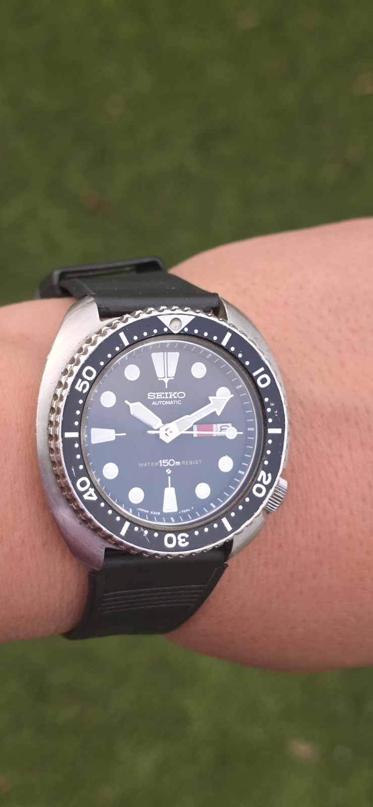 VINTAGE 1980 SEIKO 6309 7040 AUTOMATIC TURTLE DIVER Men’s Watch All ORIGINAL