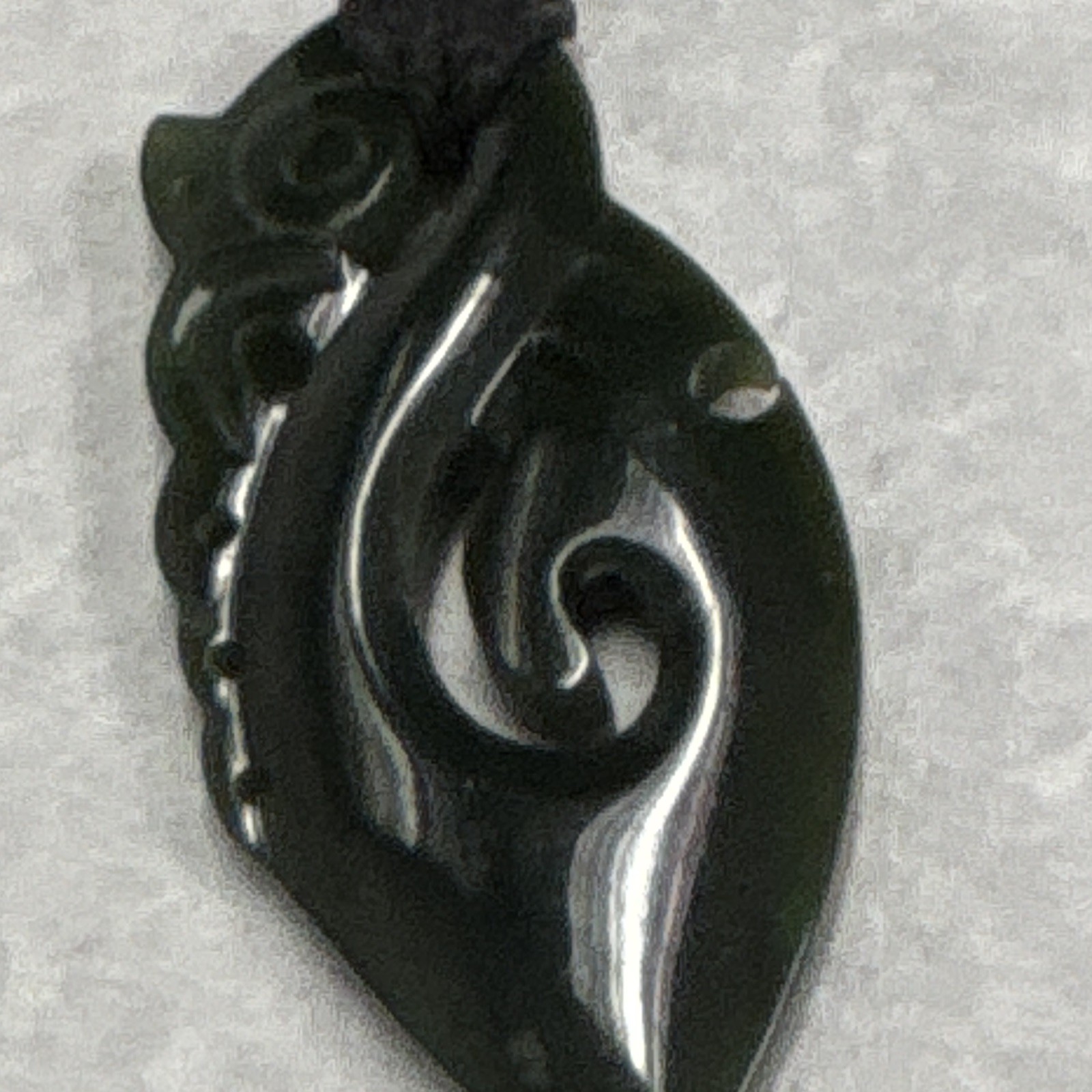 traditional New Zealand Maori pendant,Manaia design, a spiritual guardian figure