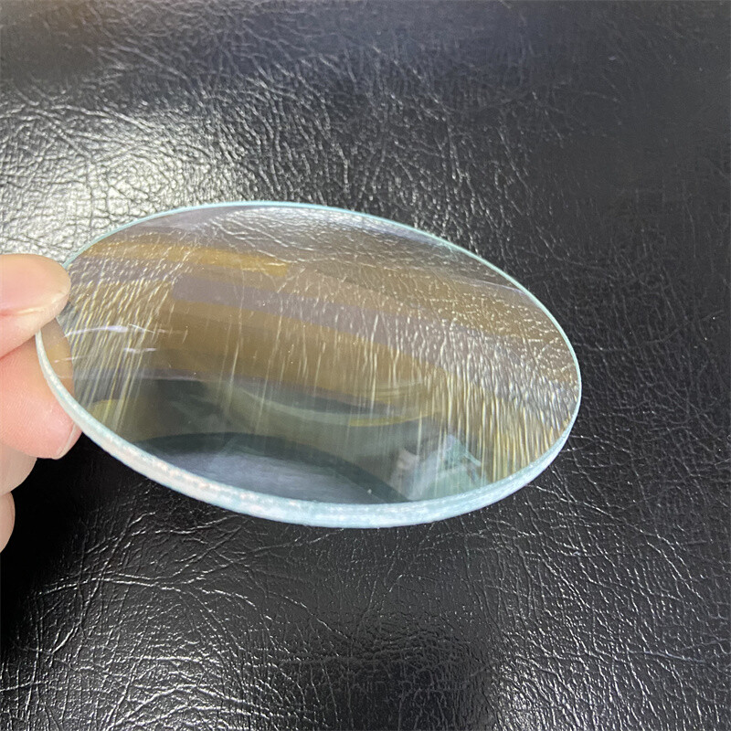 90mm Double Convex Magnifying Glass Optical Lens for DIY Magnifier Projector 1PC
