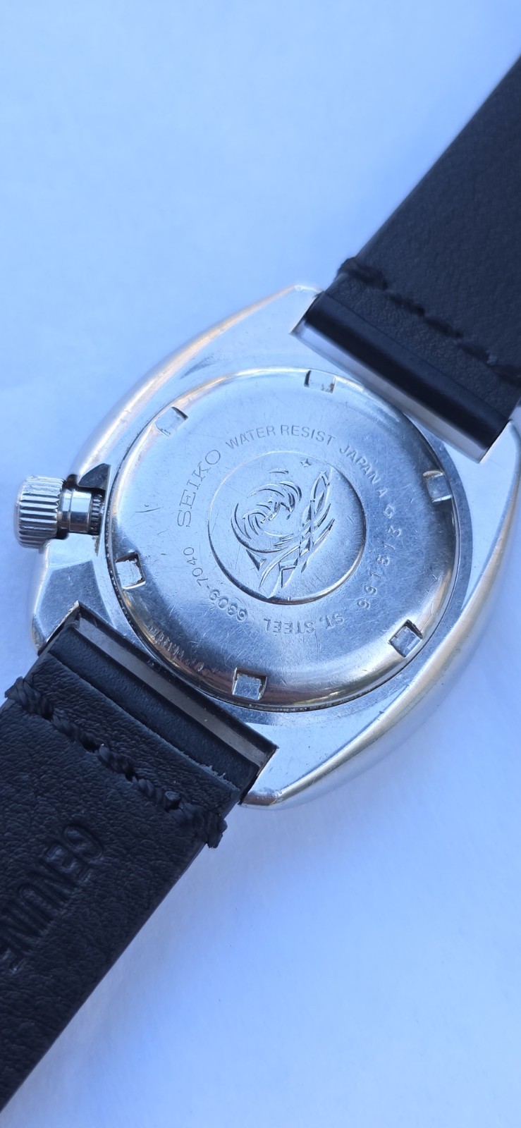 VINTAGE SEPTEMBER 1979 SEIKO 6309 7040 AUTOMATIC SUWA TURTLE DIVER WATCH