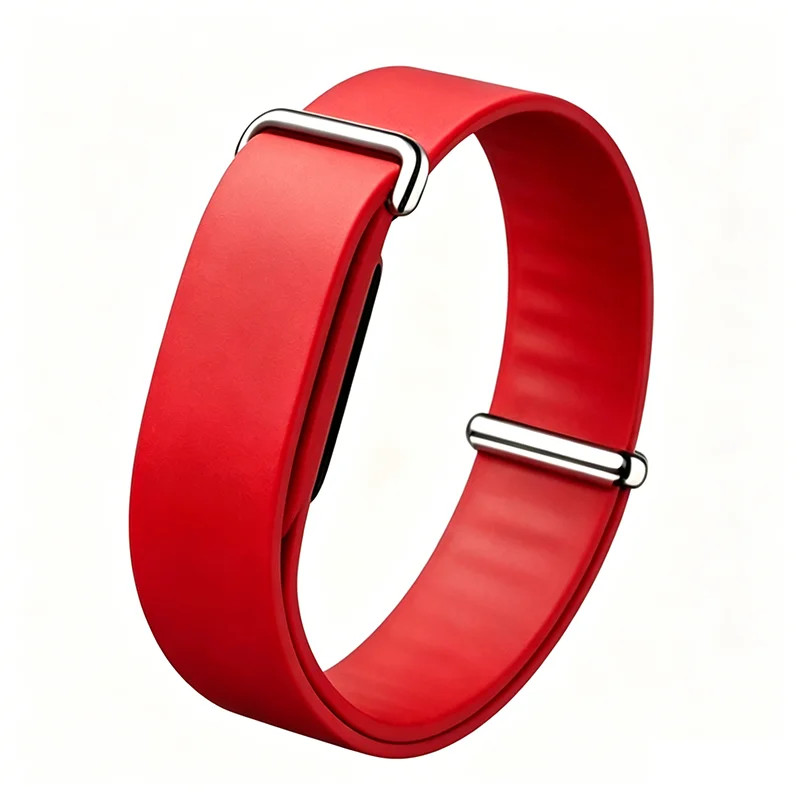 Sports Silicone Strap Fitbit Air Rubber Metal Ring Bracelet Band Loop Wristband