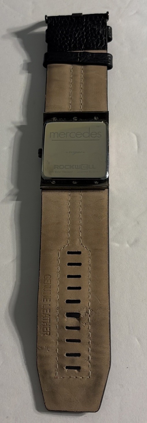 Rockwell MC118 Mercedes Ladies Watch, Black/Pink “New Battery “