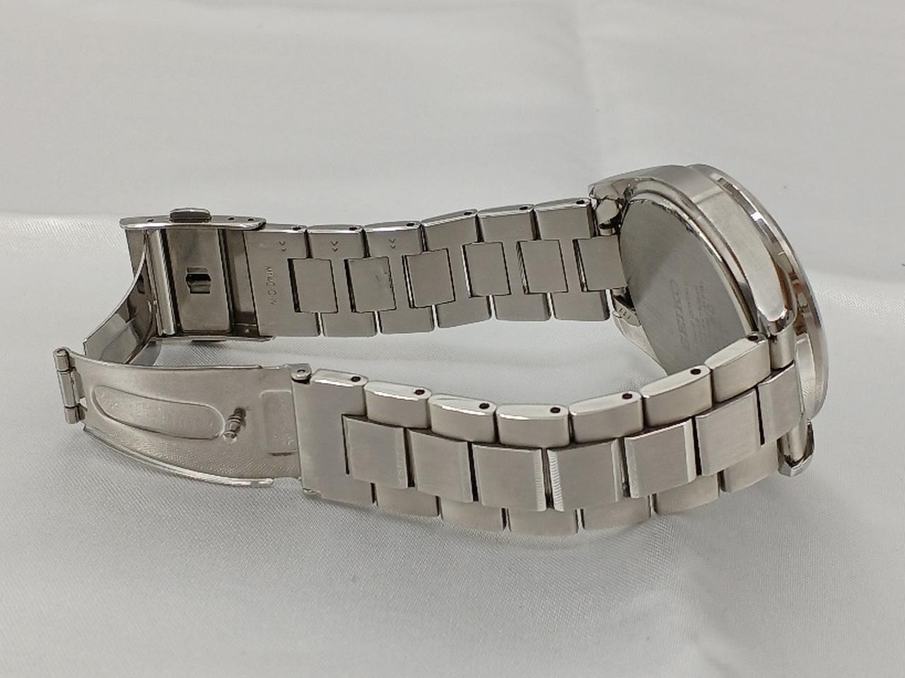 Seiko SBTM319 17cm Wrist Radio Solar Controlled Mens Wristwatch Authentic