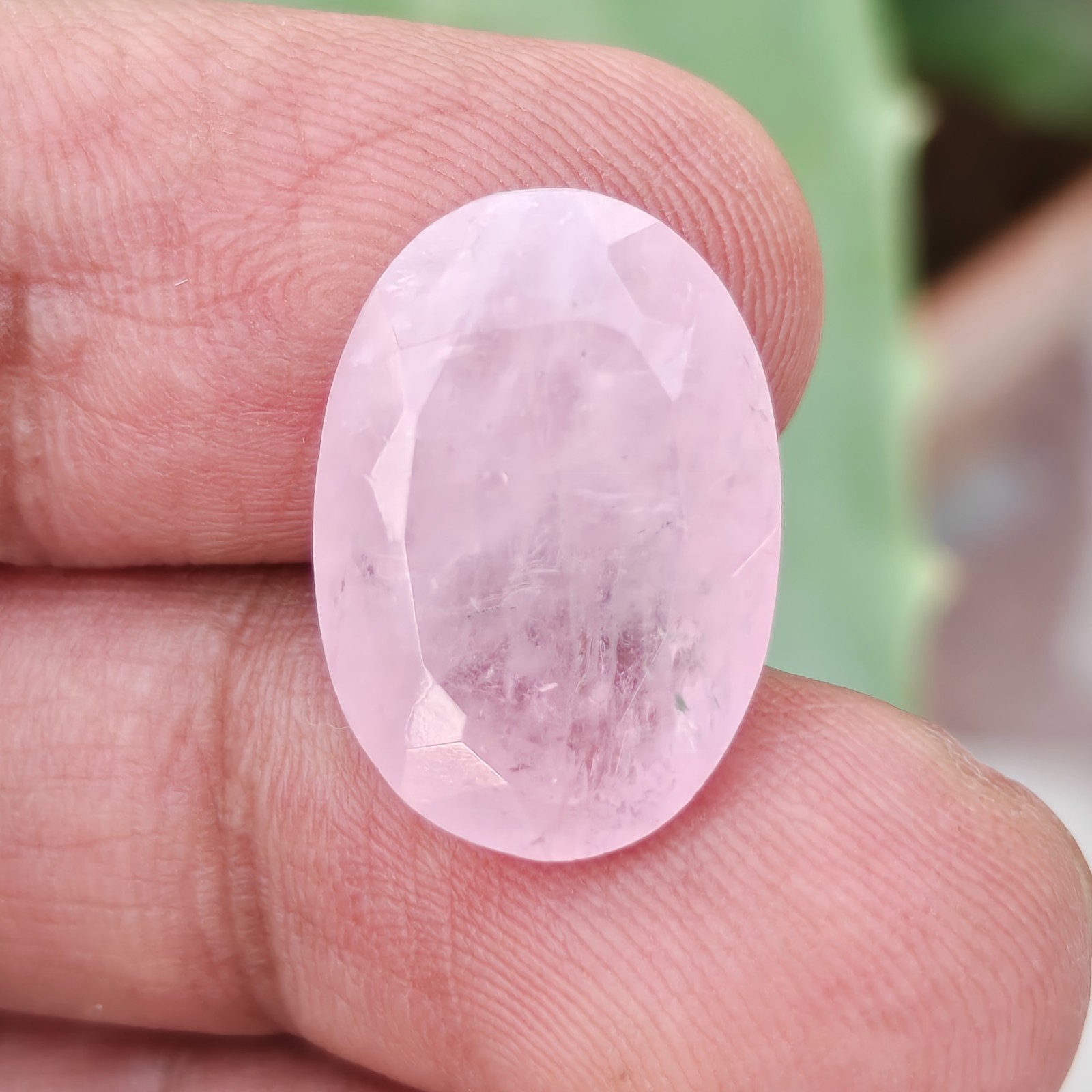 Natural Morganite Oval Cut Loose Gemstone Jewelry Making|13.20x19x8.20mm