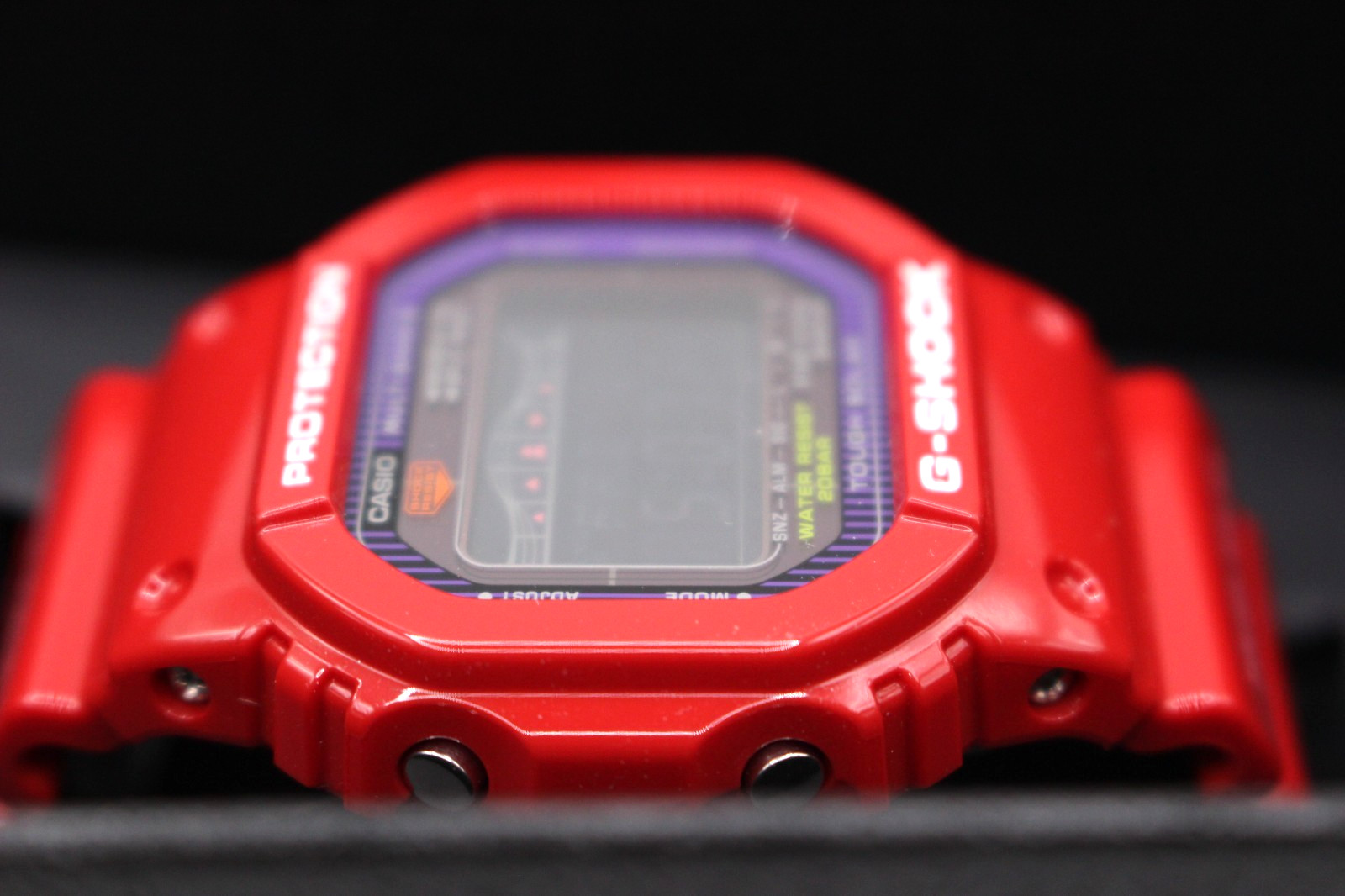 CASIO G-SHOCK GWX-5600C-4JF G-LIDE Tough Solar Radio Digital Men Wrist Watch Red