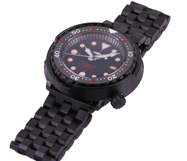 Heimdallr Sharkey Tuna PVD Darth Engineer 200M Diver NH35A Automatic Watch 47mm