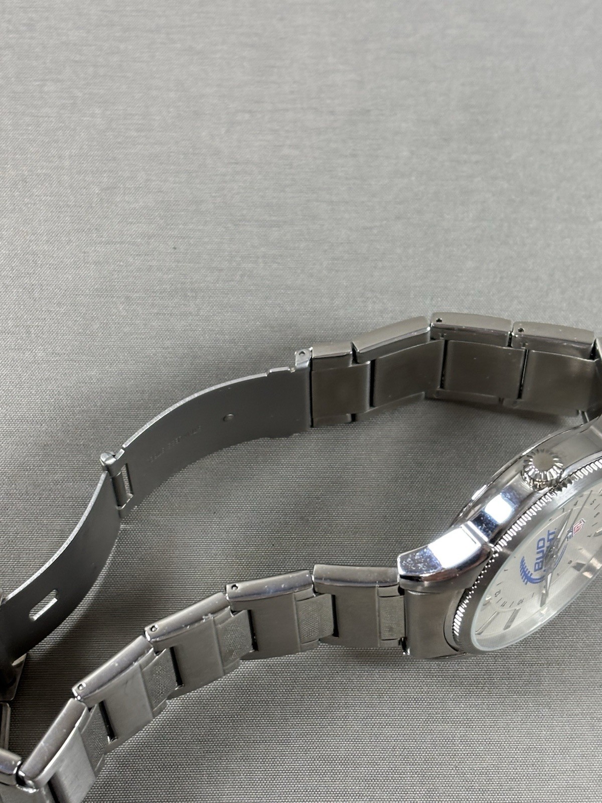 Fossil Bud Light PR-5369 NFL Football Beer Sponsor Mens Watch New Battery 43MM