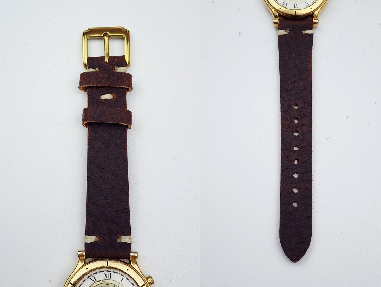 RARE,UNIQUE Men’s KINETIC Watch SEIKO 5M42-0A90. New Capacitor. Luminous Dial