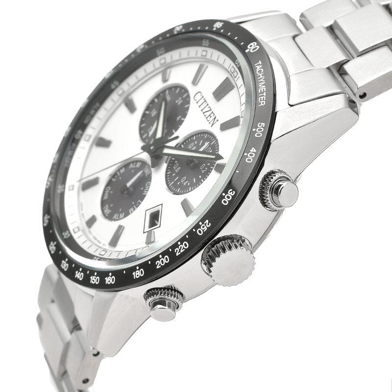 Citizen Collection BL5614-59A Eco-Drive White Silver Black Analog Men’s Watch