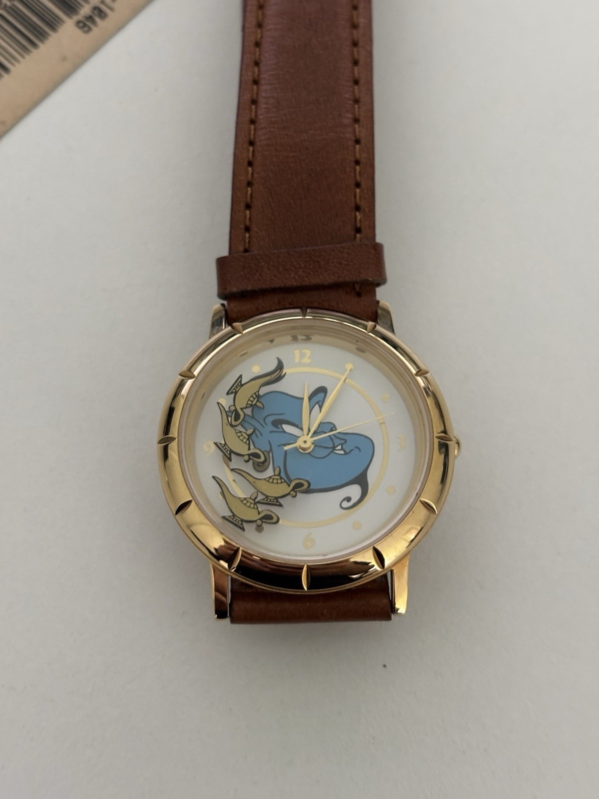NEW DISNEY’S ALADDIN LIMITED EDITION FOSSIL WATCH LAMP LI-1046 OAK RARE