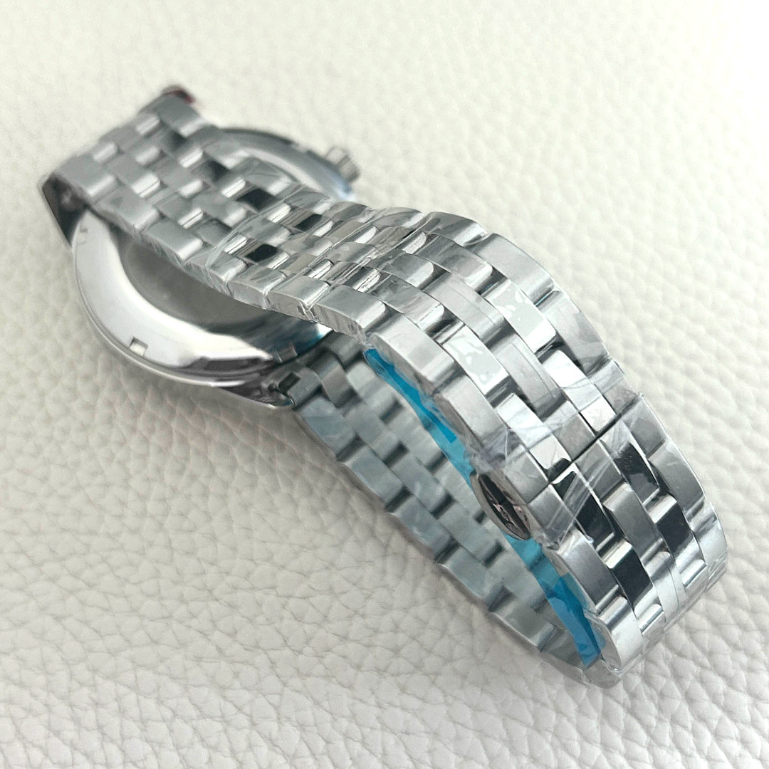 40MM Watch Case and Strap Cocktail Stainless Steel Fit 7S26 NH35 NH38 Movement